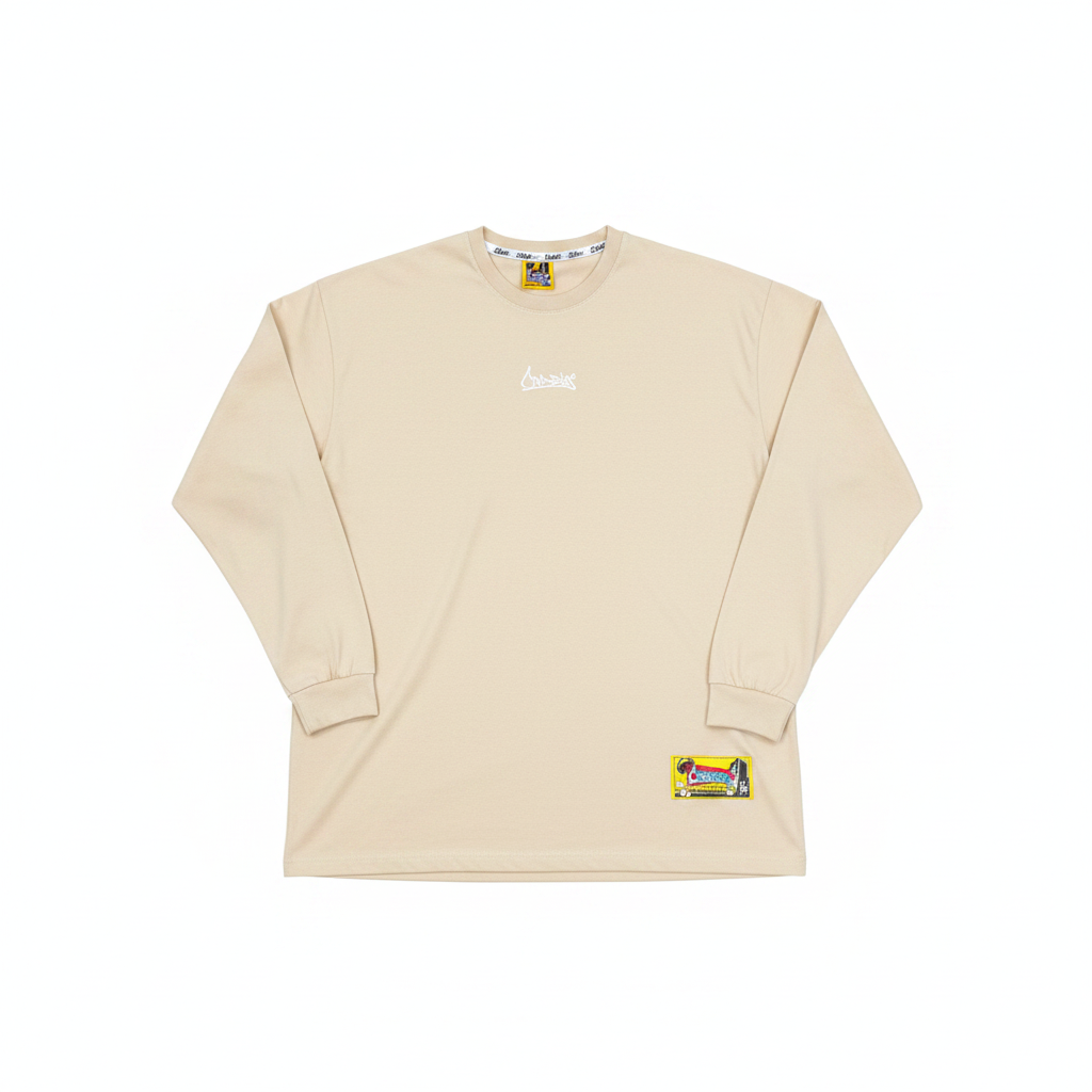 Camiseta Beis Fondo Blanco