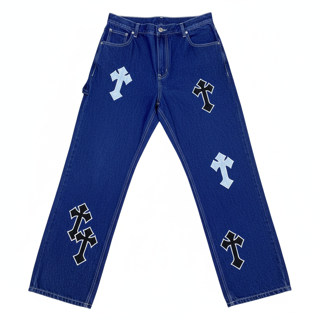 Jeans cruces distribuidas