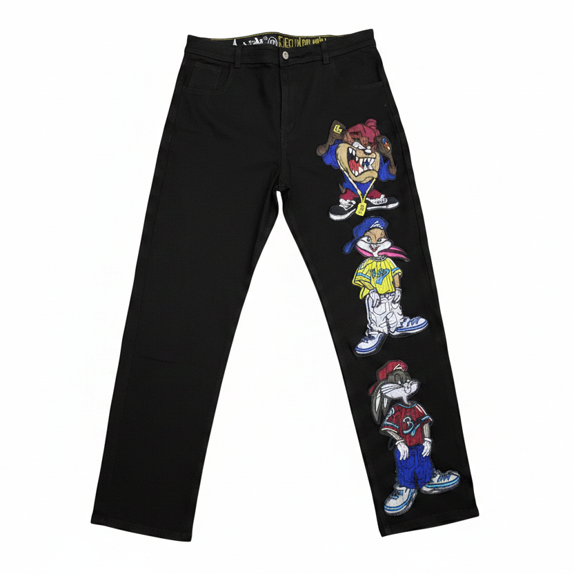 Pantalón negro sin fondo