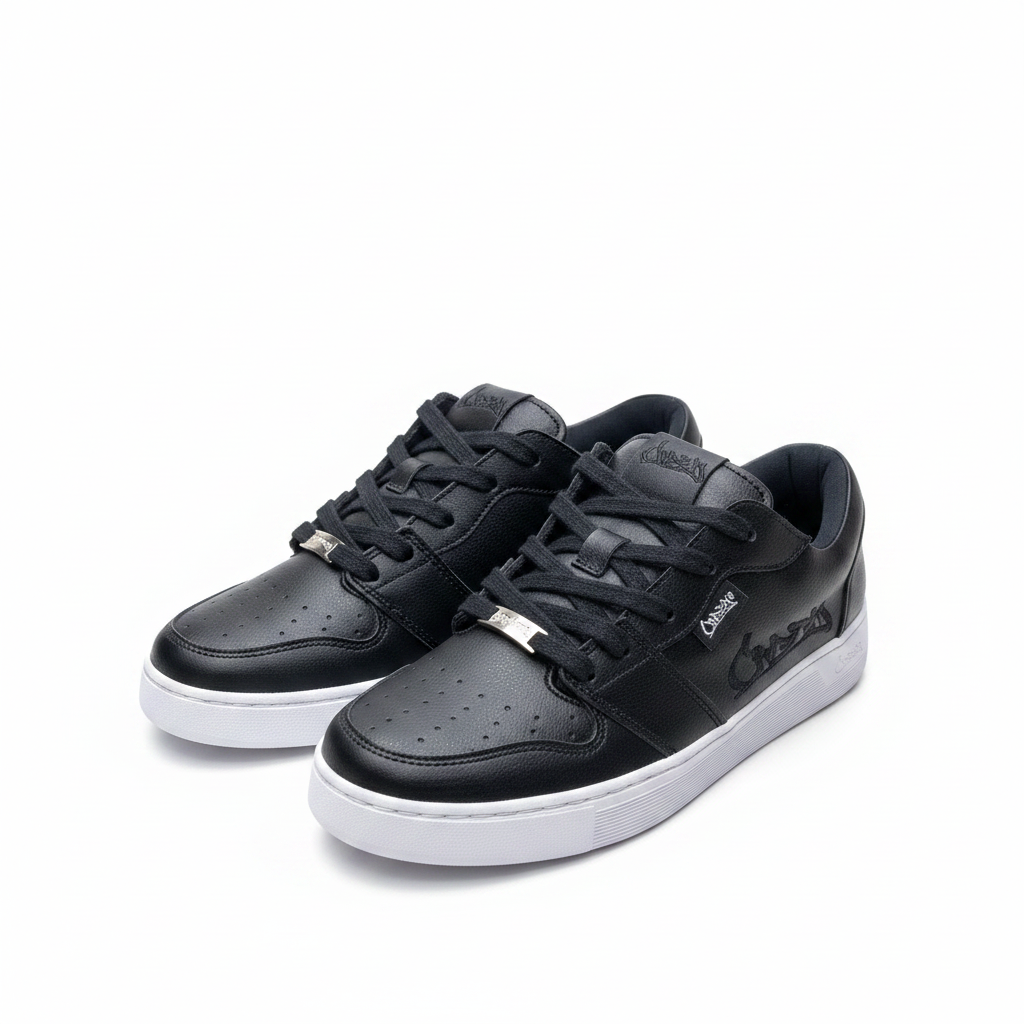 Tenis Negro Sin Fondo